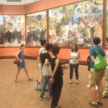 RU Field Trip to The Hispanic Society of America with RU Artists and RU Staff on July 7, 2016.