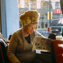 "Spoils of Syria" Starbucks, NYC 2016
