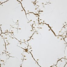 Liliya Lifanova, Bull Whip Drawing 2, (3 sessions), detail (2008), paper and safety pins © Liliya Lifanova