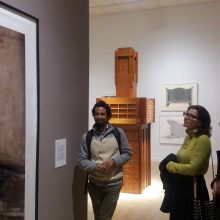 Alejandro Campins introduces work by Carlos Garaicoa to RU community