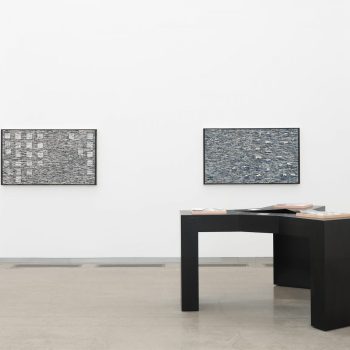 Catherine Chen, Brute Gamification, 2025, Plywood construction and paintings on canvas, Dimensions vary, Photo by David Hunter Hale