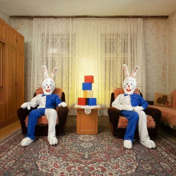 Familiar Characters, Bunnies, 2020, photography, Igor Schiller