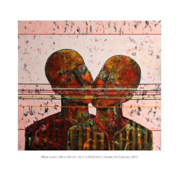 30-Rashwan-Abdelbaki-Love-140-x-150-cm-55.11-x-59.05-inch-Acrylic-On-Canvas-2017