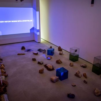 Care, 2018. Video projection and installation