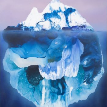 Mass, mixed media on board, 150 x 120cm, 2007
