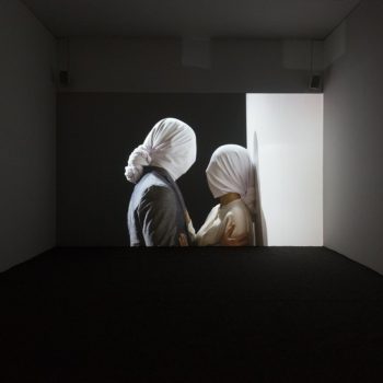 Lovescript, 2017, video installation. Photo credit: Peter Mauney.