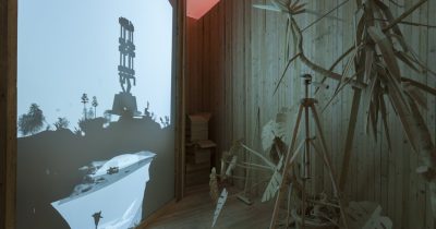 Glassyard Gallery, opening exhibition of István Csákány entitled A Mirror Dimly, installation view, 2017. photo: Miklós Surányi