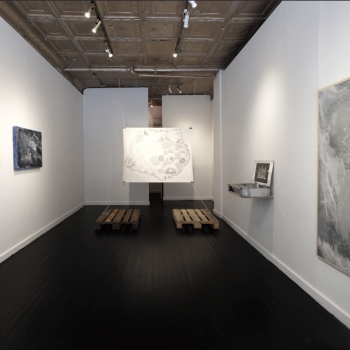 by Radouan Zeghidour, curated by Marie Salomé Peyronnel at Catinca Tabacaru Gallery in NYC, 2016, installation view