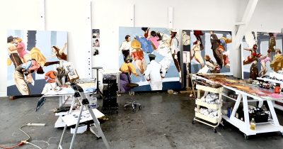 Inside Ariel Cabrera's studio