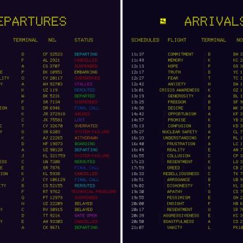 2017, LED display panels, acrylic, aluminum-plastic panel, 400 x 200cm