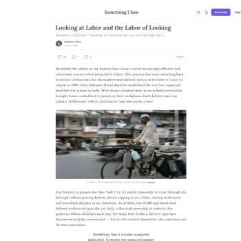 Looking at Labor and the Labor of Looking” by Kimberly Drew