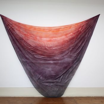 Luísa Jacinto, "Thirst", 2022, spray paint on polyester, 257 x 327 cm © Alexandre Camarão