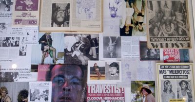 Queer Archives Institute, installation detail, 2016, Videobrasil, São Paulo
