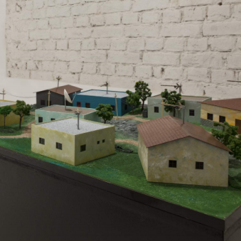 Seeing Beyond, Installation - Scale Model Buildings- 100 x 70 cm - 2015, View from Öktem & Aykut - İstanbul - Turkey