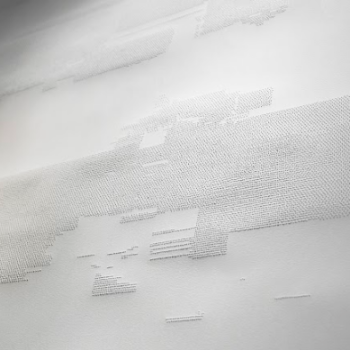 Nina Simonović, 11.52 (detail), Perforated paper, 1.5 x 1.5 m