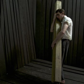LE PORTEUR- 2010, NUMERIC PRINT, 81,28 cm X 46,82 cm , FROM THE PROJECT: LEUR CINÉMA- 2010
