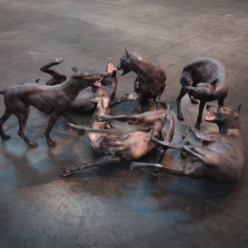 Dance of Kali, 2024, PLA, acrylic paint and varnish, dimensions variable, courtesy of FABELO HUNG Studio