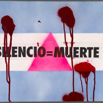 ACT UP Latino Caucus Poster 1996/1997