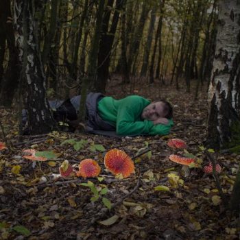 2019. Sleeping in a fairy ring performance.