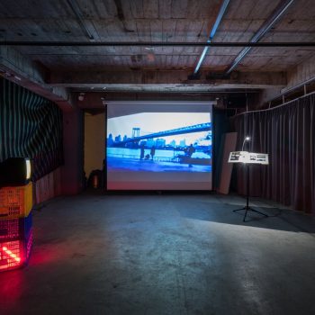 "Lunch Poems" and 愛是唯一真正的抵抗行動 Installation view at 神奇現像所 Magic Image Labs. Organized by 另一種影像記事 The Other Cinema / Taipei - Taiwan
