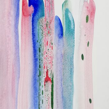 Fatlum Doçi, "Aquarelle", 2021. Watercolor on paper. Courtesy of the artist